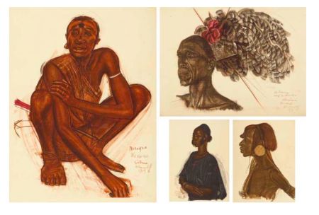 Нет Никаких Технических Iacovleff  - Alexandre Iacovleff (1887-1938). Dessins et peintures d’Afrique. 1927