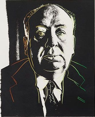 Сериграфия Warhol - Alfred Hitchcock