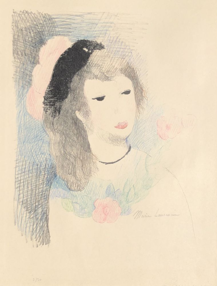 Литография Laurencin - Alice et le fiasco