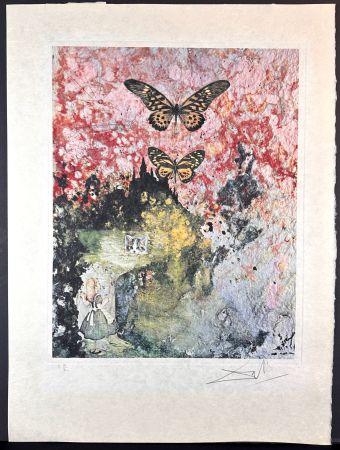 Гравюра Dali - Alice in Wonderland