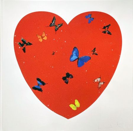 Сериграфия Hirst - All You Need Is Love Love Love