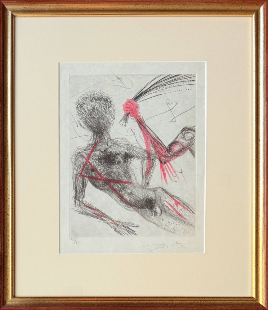 Офорт Dali - Allée des Verges (Penis Alley)