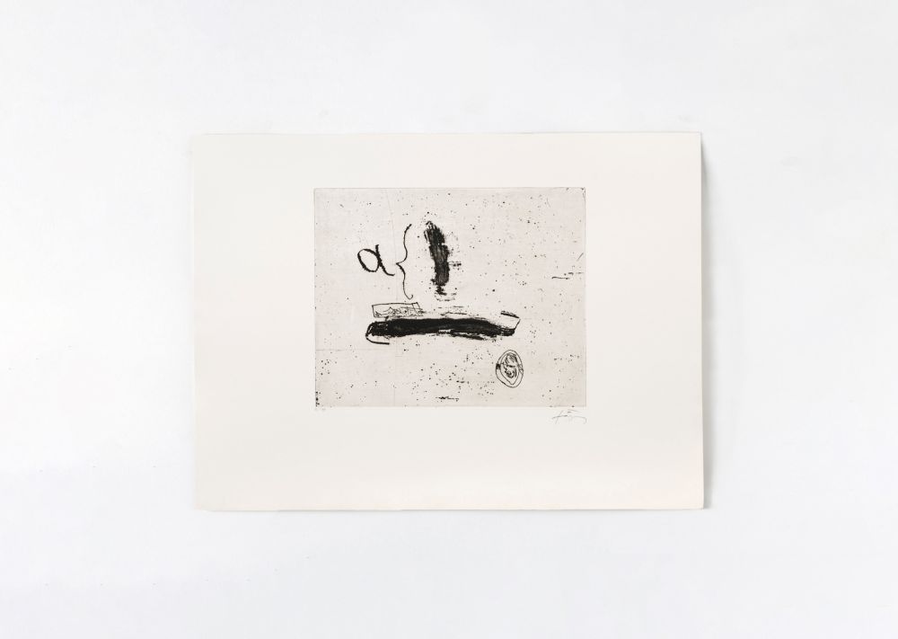 Гравюра Tàpies - Alpha 