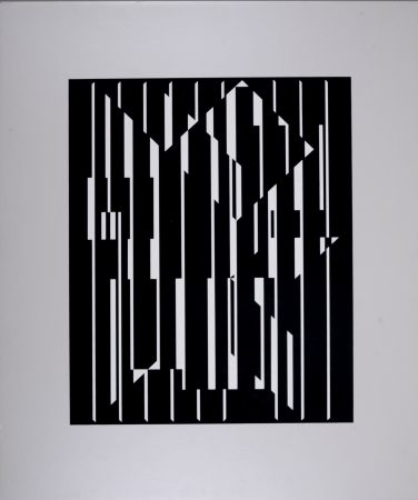 Сериграфия Vasarely - Altair-Neg, circa 1955