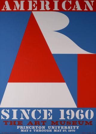 Сериграфия Indiana - American Art Since 1960, The Art Museum, 1970