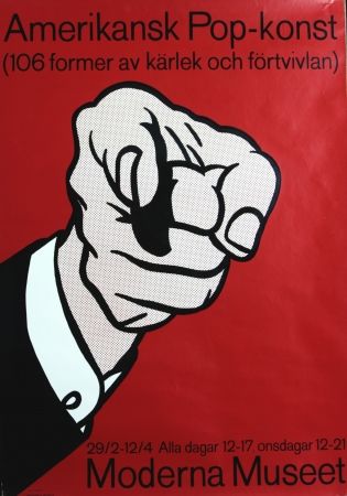 Сериграфия Lichtenstein -   	 Amerikansk Pop-Konst