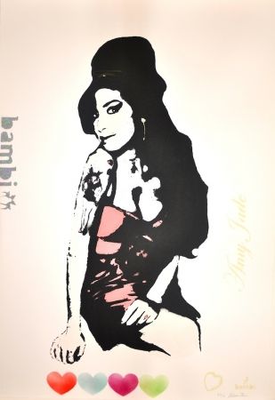Многоэкземплярное Произведение Bambi -  Amy (Winehouse) Red Unique with Diamond Dust