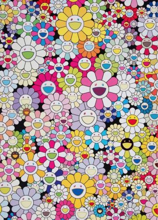 Литография Murakami - An Homage to Yves Klein, Multicolor B