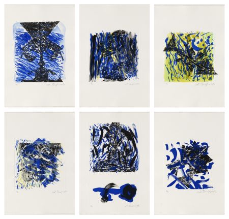 Гравюра Benglis - Anchor (set)