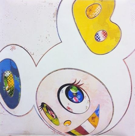 Многоэкземплярное Произведение Murakami - And Then x 6 - White with Blue and Yellow ears