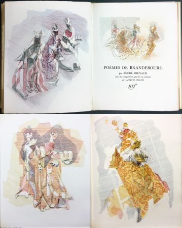 Иллюстрированная Книга Villon - André Frénaud : POÈMES DE BRANDEBOURG (1947)