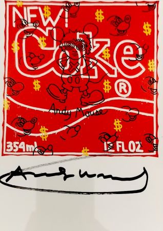 Гашение Warhol - Andy Mouse New Coke