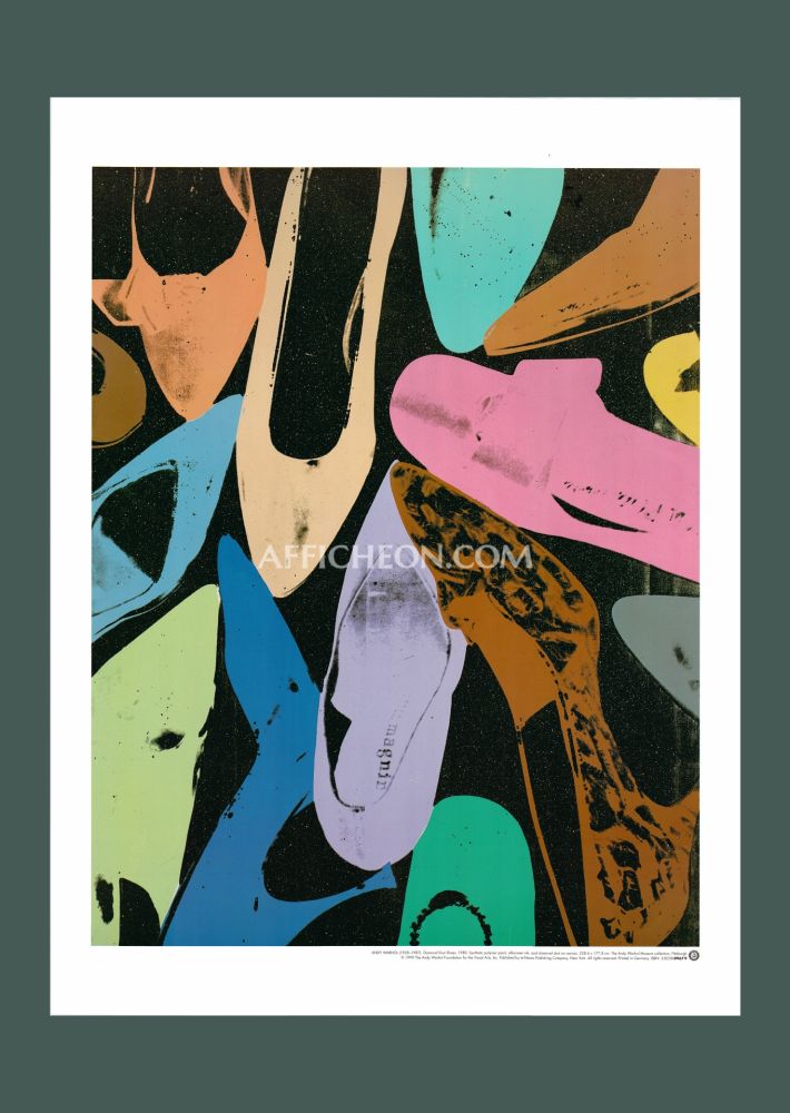 Литография Warhol - Andy Warhol: 'Diamond Dust Shoes' 1999 Offset-lithograph 