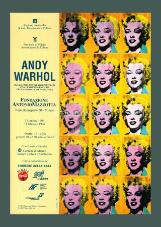 Литография Warhol - Andy Warhol: 'Marilyn Diptych' 1995 Offset-lithograph