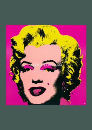 Литография Warhol - Andy Warhol: 'Marilyn (Pink)' 1993 Offset-lithograph
