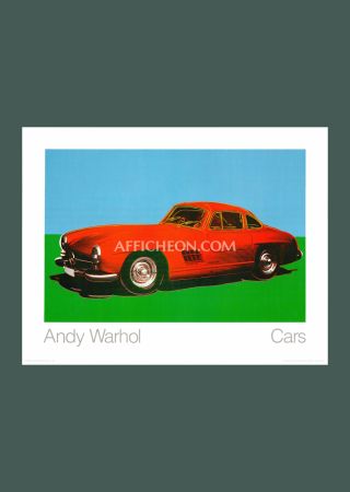 Литография Warhol - Andy Warhol: 'Mercedes-Benz 300 SL Coupé' 1988 Offset-lithograph