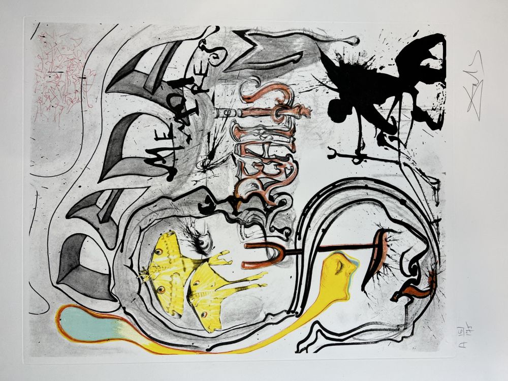 Многоэкземплярное Произведение Dali - Angel of Dada Surrealism