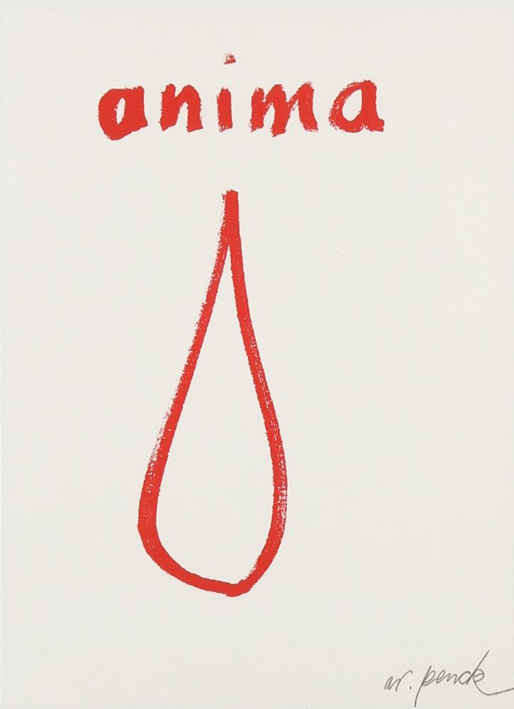 Литография Penck - Anima