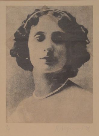 Гравюра Pfund - Anna Pawlowna Pawlowa (1881-1931)