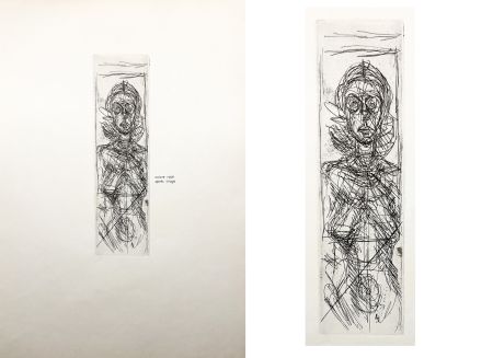 Офорт Giacometti - 