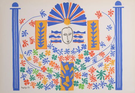 Литография Matisse (After) - Apollon, 1958