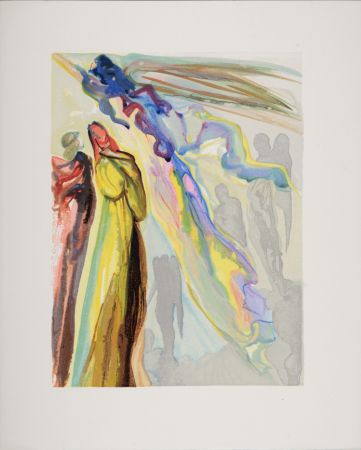 Гравюра На Дереве Dali - Apparition de l'ancêtre, 1963