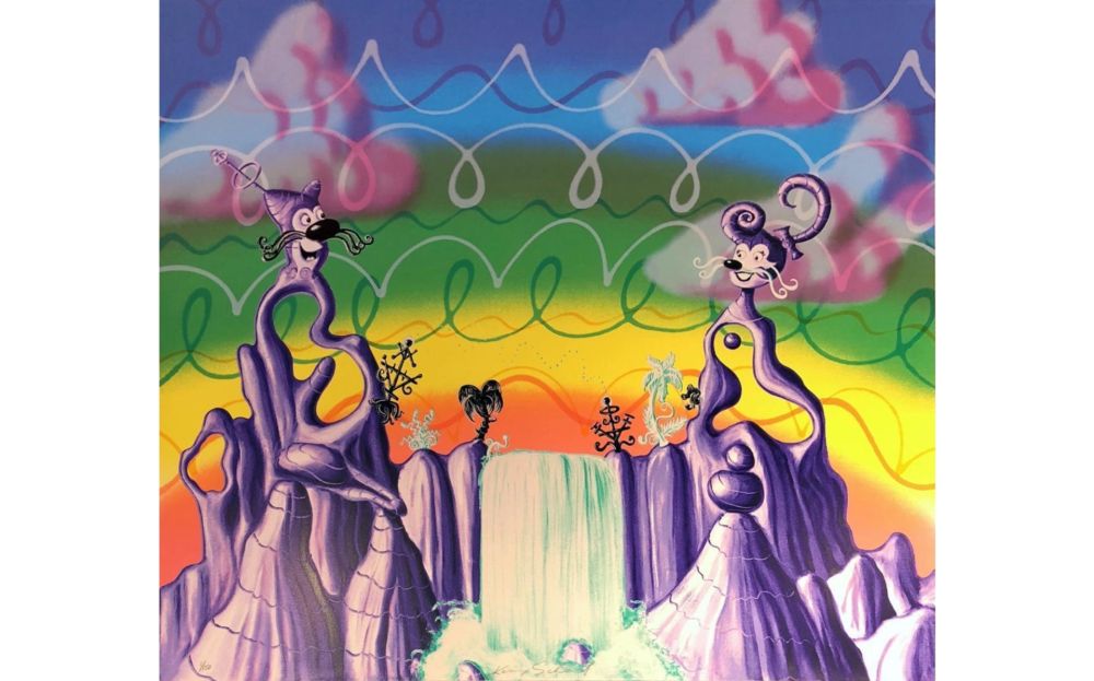 Сериграфия Scharf - Aqua Pollination
