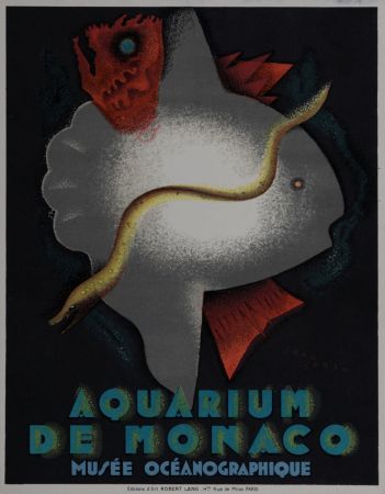 Нет Никаких Технических Carlu - Aquarium de Monaco, 1928