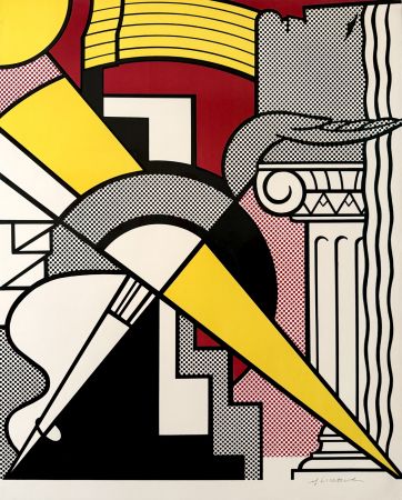 Литография Lichtenstein - Arrow and Column 