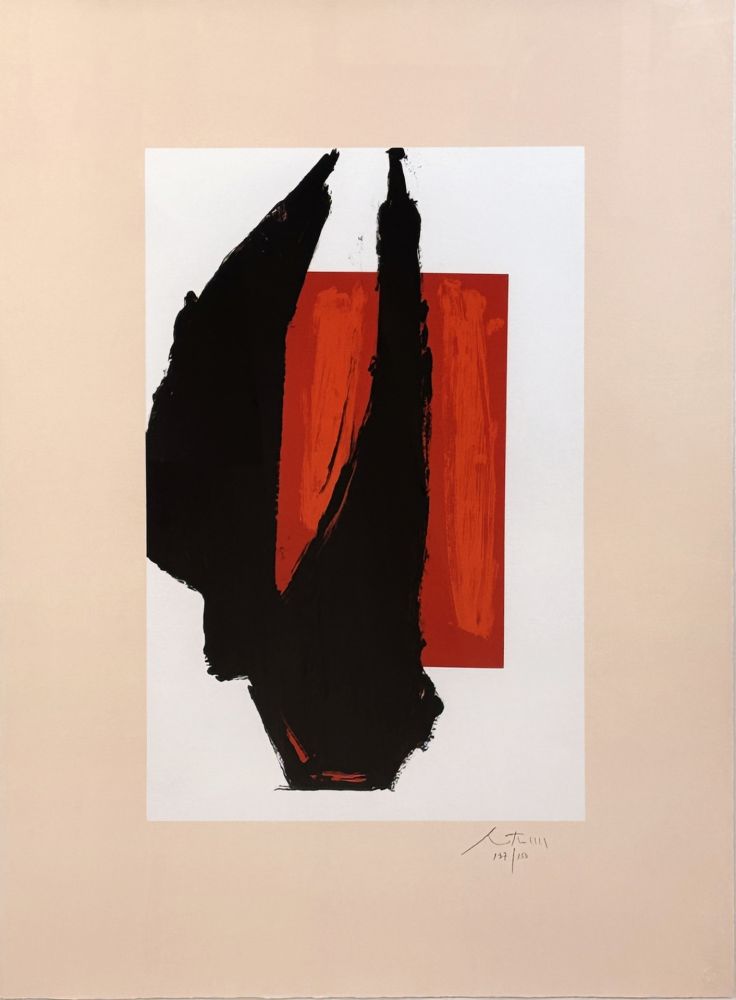 Литография Motherwell - Art 1981 Chicago