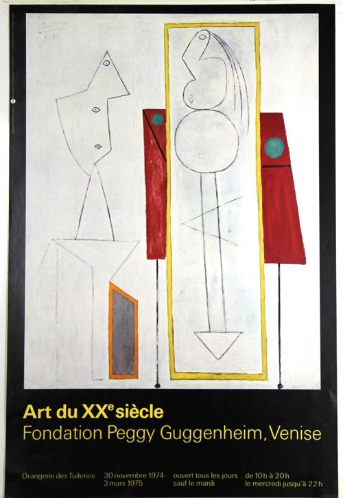Гашение Picasso - Art du XXe Siecle  Fondation Peggy Guggenheim