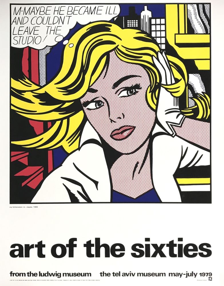 Сериграфия Lichtenstein - Art of the Sixties