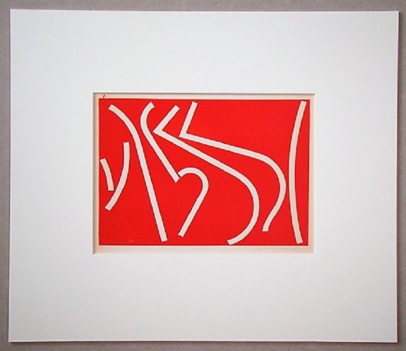 Сериграфия Colla - Arte non-figurativa 1953