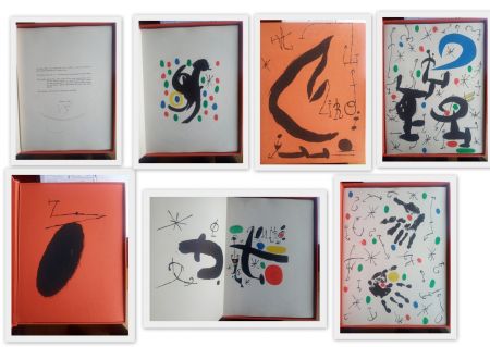 Иллюстрированная Книга Miró - Artist Book  Les essencies de a terra
