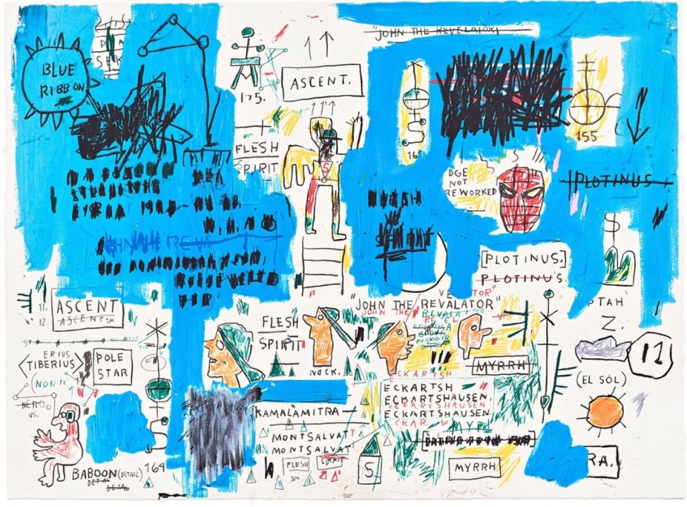 Сериграфия Basquiat - Ascent