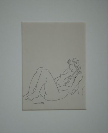 Литография Matisse - Assis nu