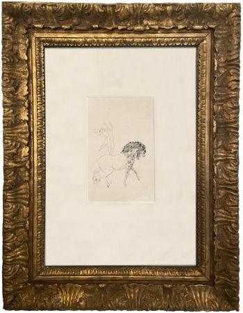 Гравюра Picasso - Au Cirque