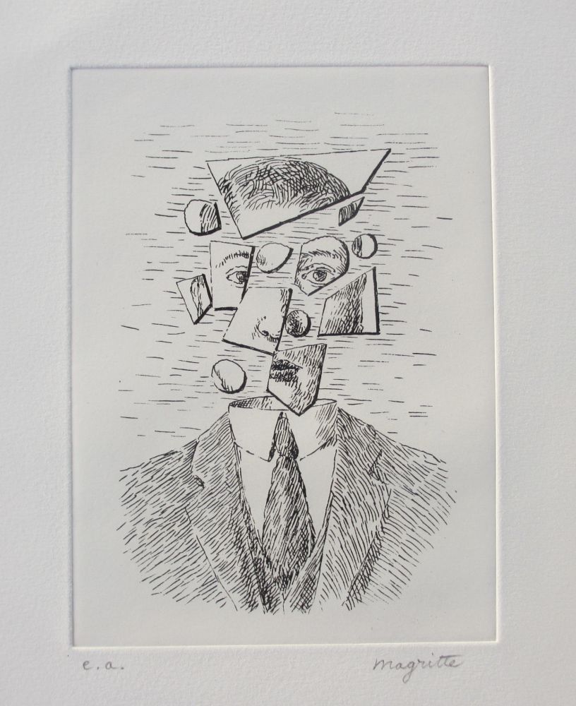 Офорт Magritte - Aube à l'Antipode