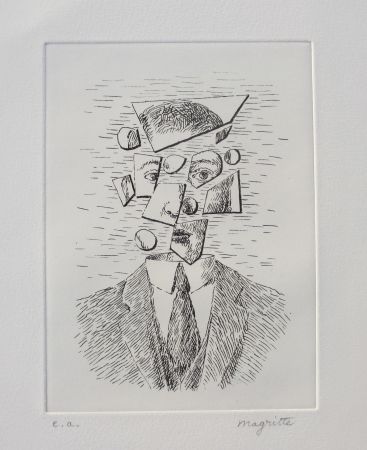 Офорт Magritte - Aube à l'Antipode