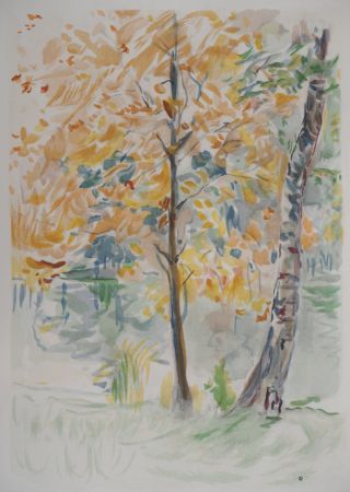 Литография Morisot - Automne