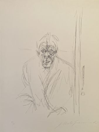 Литография Giacometti - Autoportrait