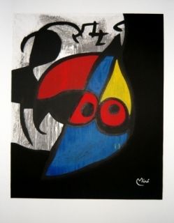 Литография Miró - Avant la lettre