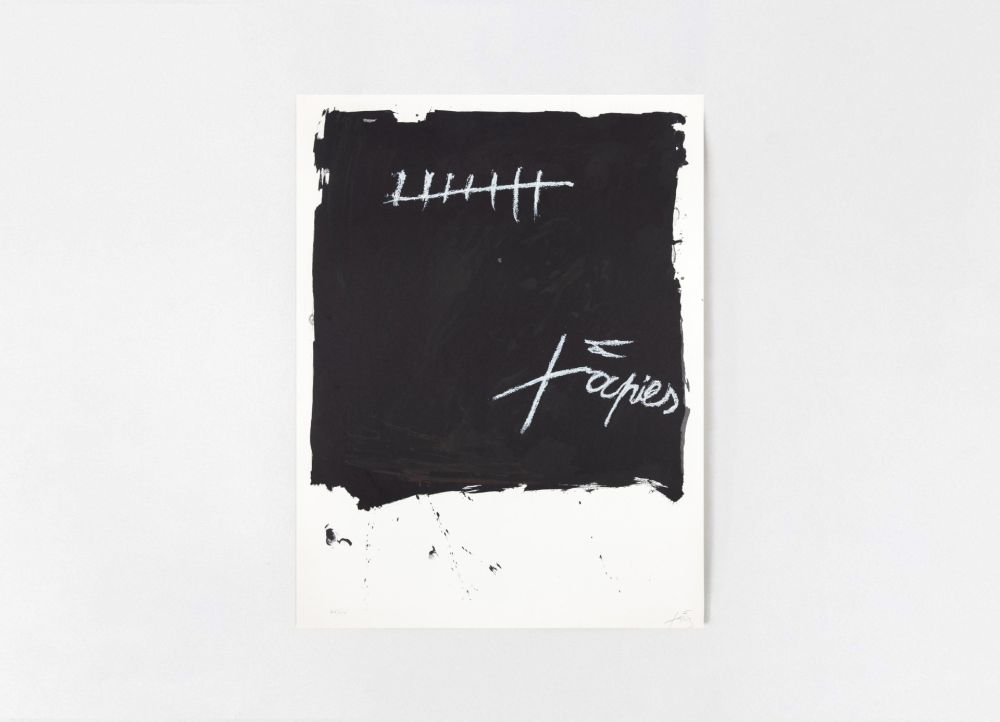 Литография Tàpies - AVL 110 