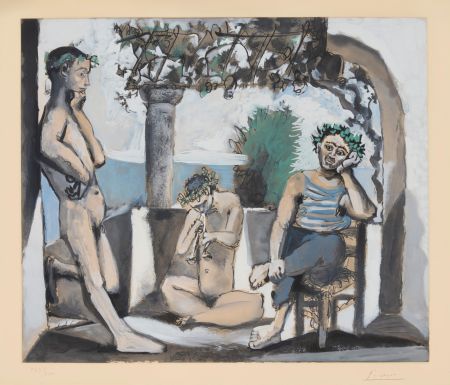 Акватинта Picasso - Bacchanale