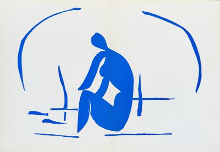 Литография Matisse - Baigneuse Dans Les Resaux