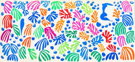Литография Matisse - Baigneuse Dans Les Resaux
