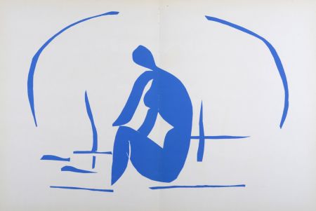 Литография Matisse (After) - Baigneuse dans les roseaux I, 1958