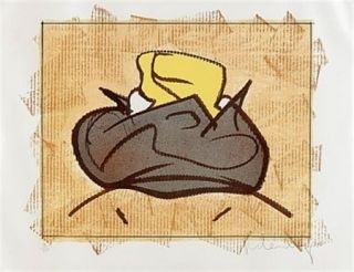 Литография Oldenburg - Baked potatoe with butter