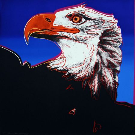 Сериграфия Warhol - Bald Eagle (FS II.296)