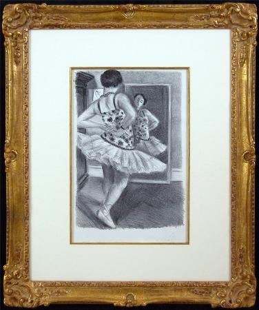 Литография Matisse - Ballerina Standing In Front of a Mirror